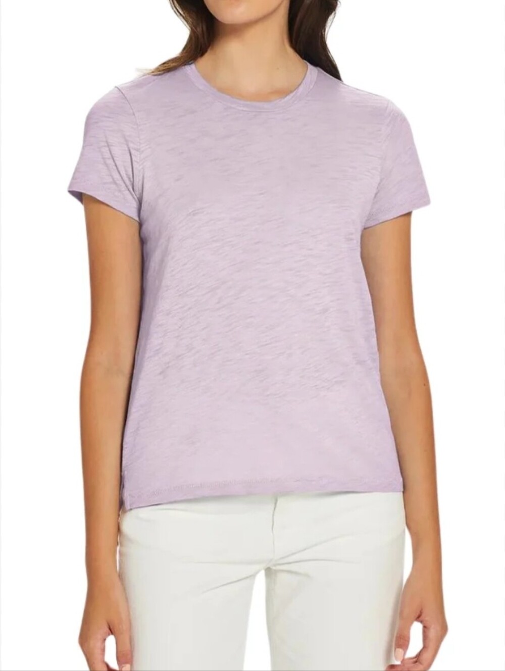 J. Crew Lavender Short Sleeve Linen Tee Size  XS